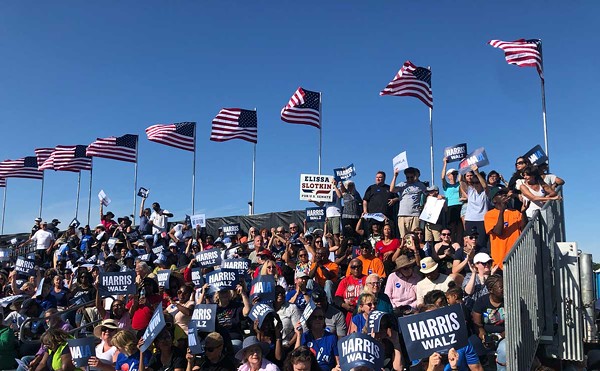 The Harris-Walz rally in metro Detroit was reportedly the largest of the campaign so far, drawing some 15,000 supporters.