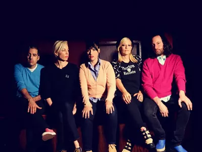 Image: Kathleen Hanna of the Julie Ruin