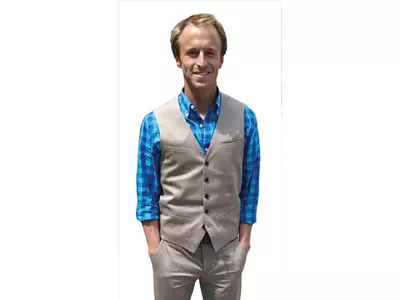 Image: Kevin Boss dresses to impress