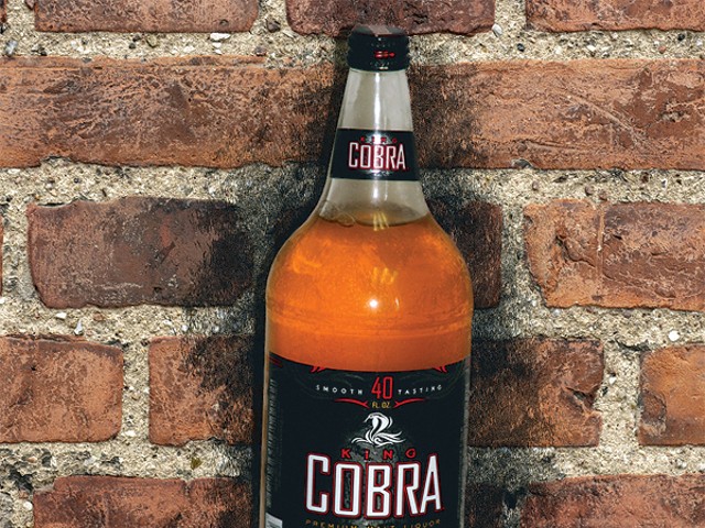 King Cobra tastes like a dirty frat party, but it's cheap and it gets you drunk