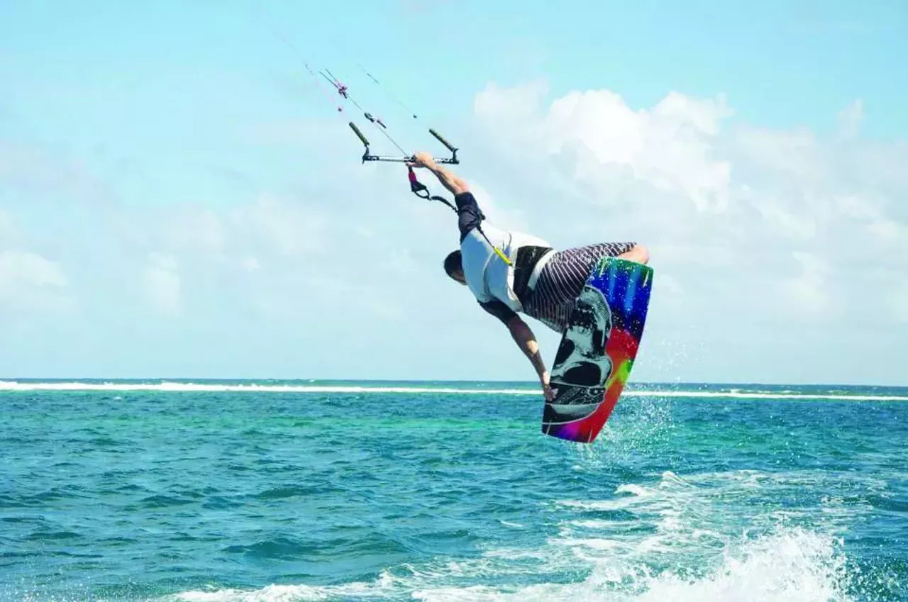 Kiteboarding