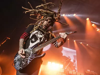 Korn guitarist Brian Welch.