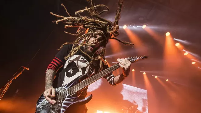 Korn guitarist Brian Welch.