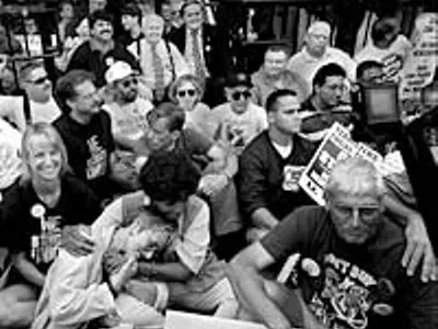 Image: Labor strains