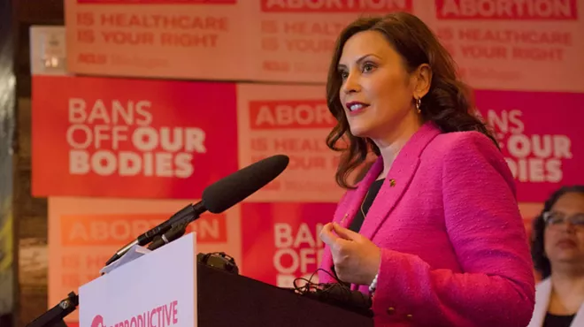 Gov. Gretchen Whitmer signs legislation repealing Michigan’s 1931 abortion ban.