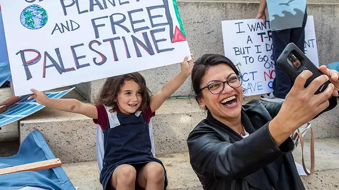 Image: Lapointe: Rashida Tlaib under right-wing attack for defending Palestine