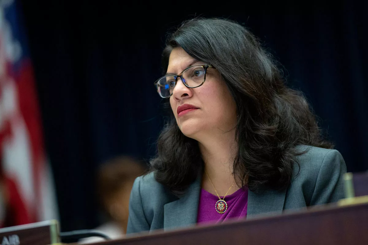 Image: U.S. Rep. Rashida Tlaib is not expected to face serious challenges for re-election either in the primary from Democrats or in the general election from Republicans on Nov. 5.