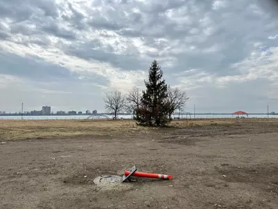 AB Ford Park in Detroit has been closed off after contamination was found at the site.