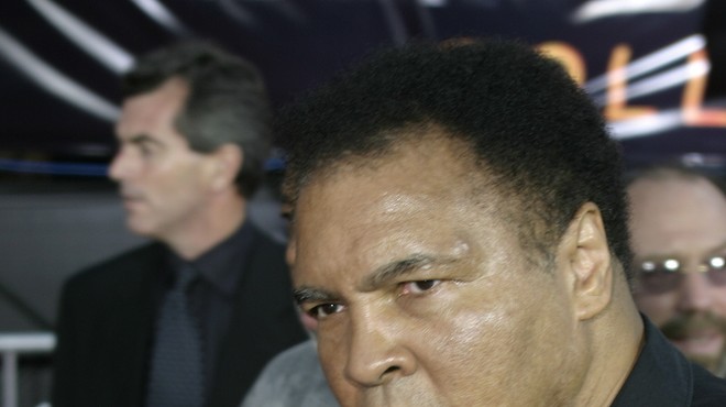 Muhammad Ali at the Los Angeles premiere of 'Collateral' held at the Orpheum Theatre in Los Angeles, USA on August 2, 2004 | Photo credit: Tinseltown / Shutterstock.com
