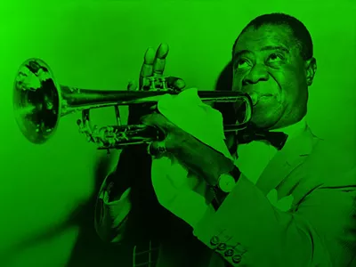 Louis Armstrong was fond of the leaf.