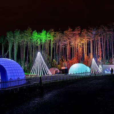 Image: Let’s take a tour of the new Glenlore Trails ‘Aurora’ winter attraction