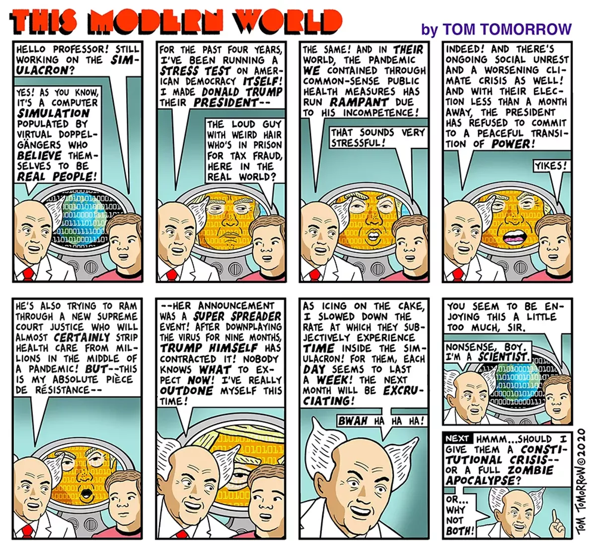 Image: Life in the Simulacron