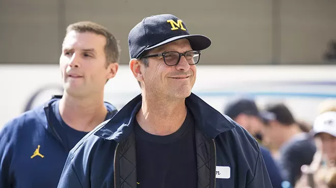 University of Michigan coach Jim Harbaugh.