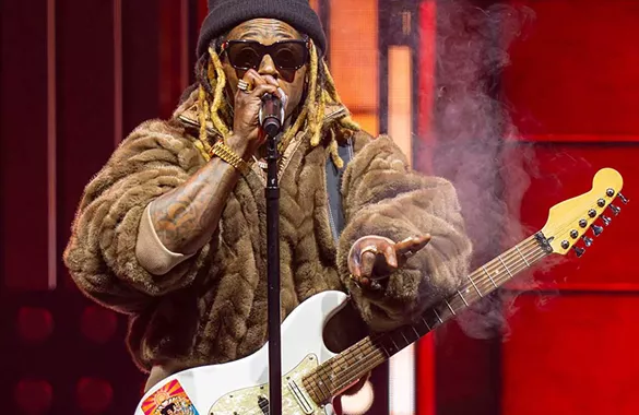 Lil Wayne: the “greatest rapper alive” and also a guitar hero.