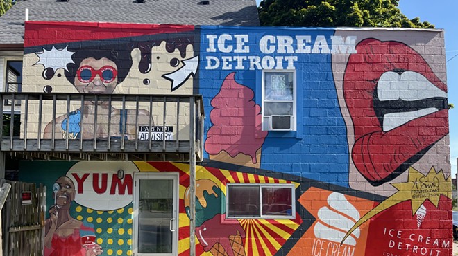 You've probably seen this mural in Midtown Detroit.