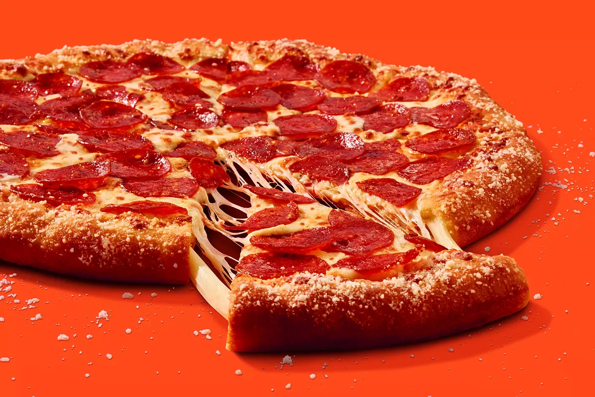 Image: The Stuffed Crazy Crust Pizza.