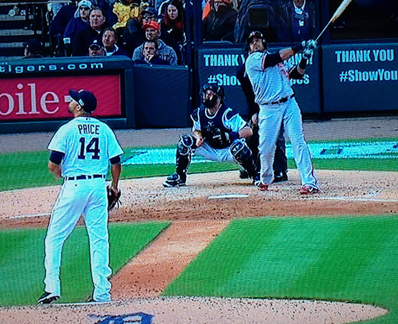 Orioles designated hitter Nelson Cruz gives Baltimore a 2-0 lead in the sixth. - TBS