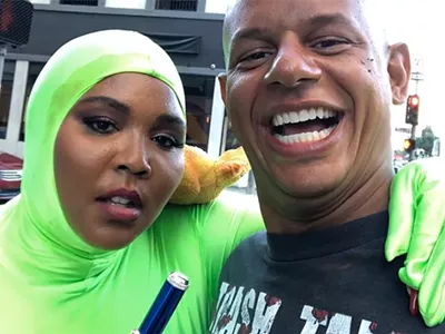 Image: Lizzo and her flute will willingly 'Bird Up' on 'The Eric Andre Show'