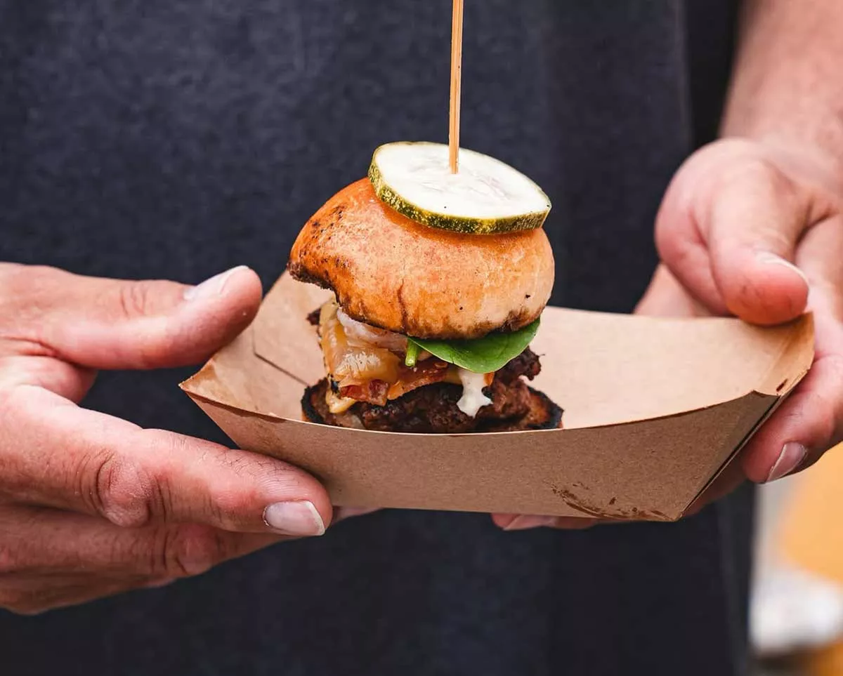Image: More than a dozen local chefs will offer samples at the Burger Battle Detroit contest.