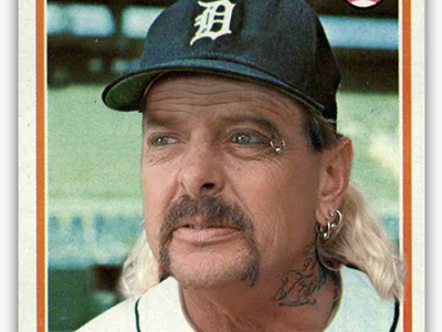Image: Local meme lord imagines 'Tiger King' Joe Exotic as 1978 Detroit Tiger