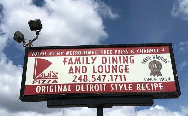 Loui’s Pizza in Hazel Park.