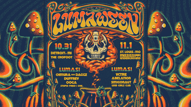 Image: Lumasi LUMAWEEN with, Chmura b2b Daggz, Duffrey, Ooga, Stupid Fried, One., M.E. b2b Naiad, Chaotic Character, Magick Traxx, Tigua