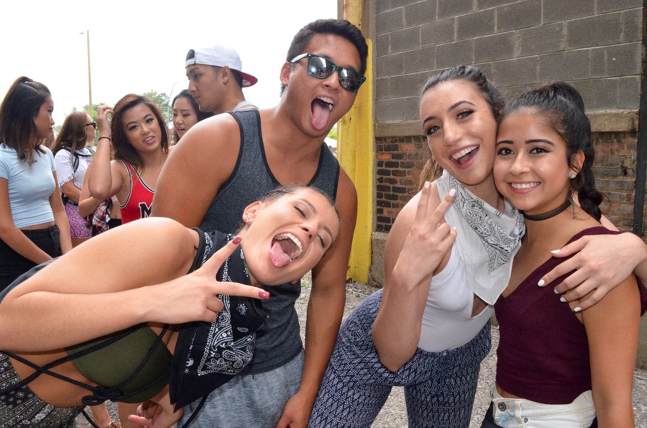Mad wet and wild photos from the Mad Decent Block Party