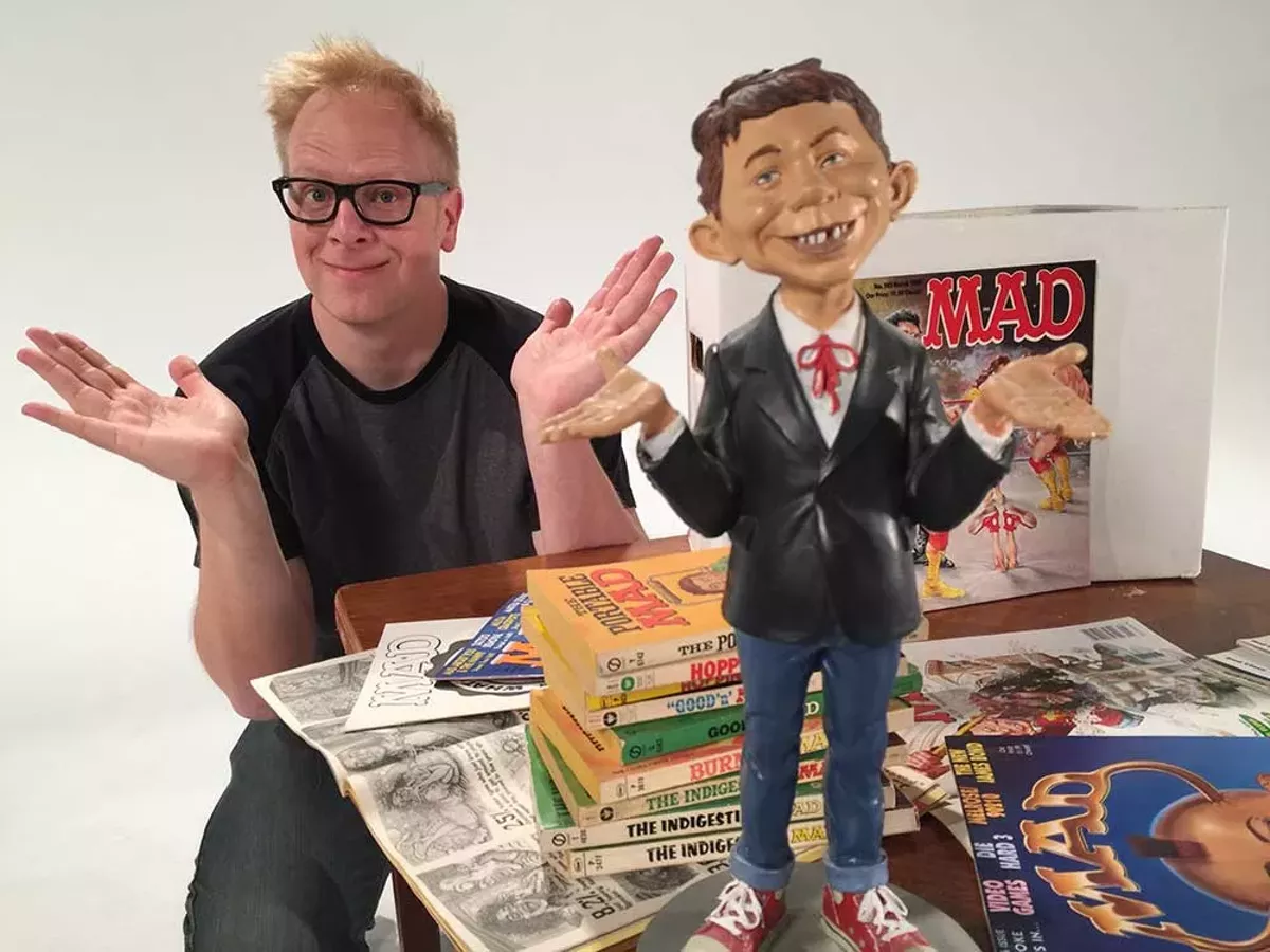 Image: Metro Detroit filmmaker Alan Bernstein has been working on a documentary film about Mad magazine since 2008. Its local premiere is set for Thursday at the Redford Theatre.