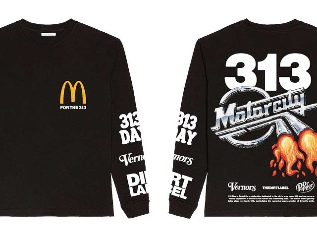 These “313 Day” McDonald’s shirts kind of go hard?