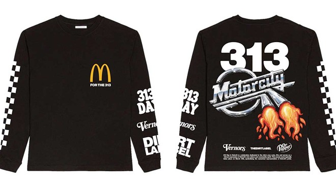 These “313 Day” McDonald’s shirts kind of go hard?