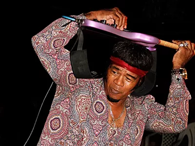 Billy Davis, a guitar legend and bonafide badass who lives in Southfield.