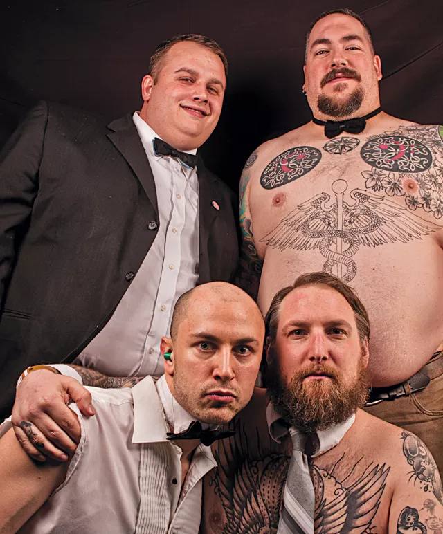 Meet the Golden Torsos clockwise from top-left: Mark Paul, Henry Pardike, Mike Durgan and Jeff Porter. - Alec Linton