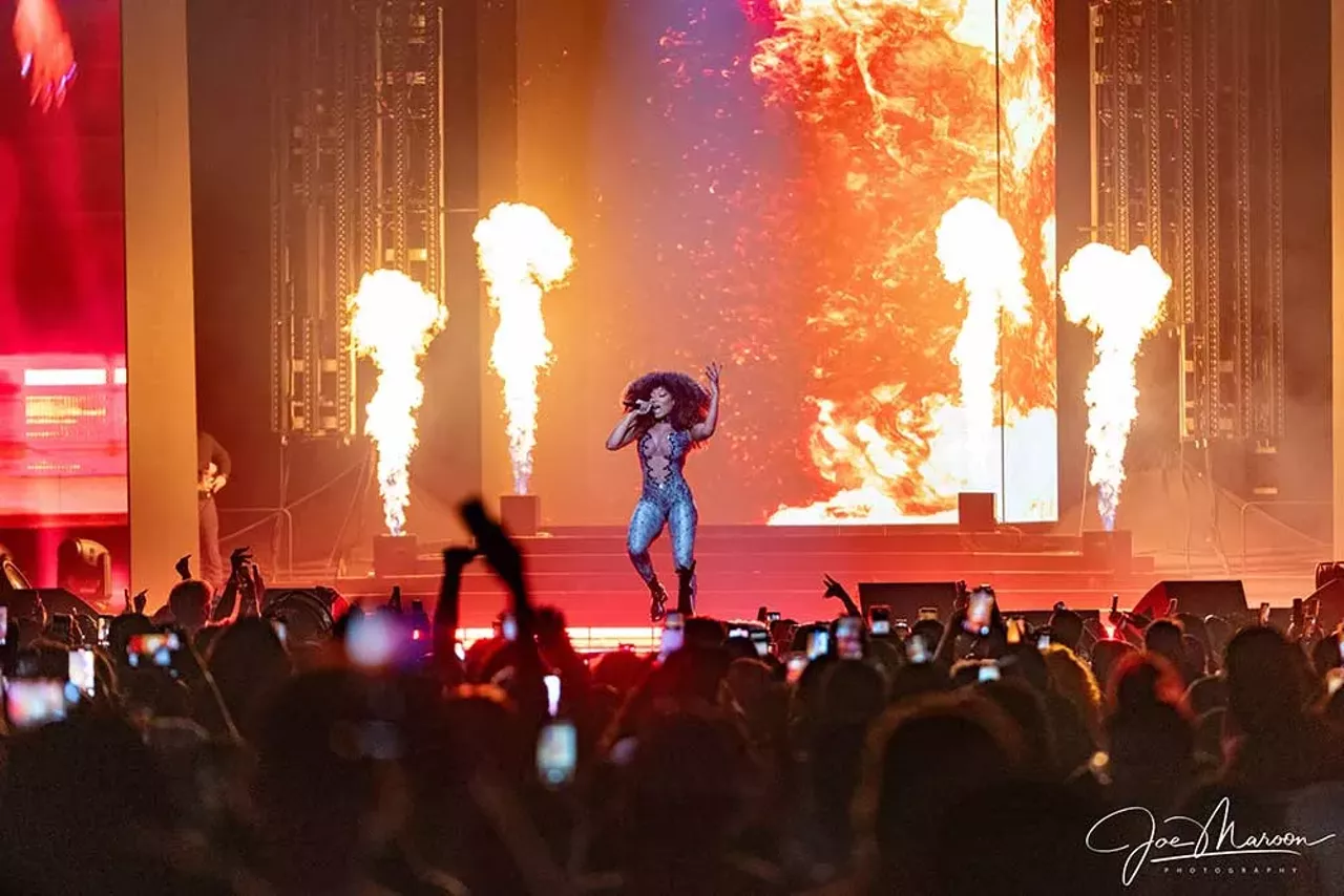 Image: Megan Thee Stallion gives Detroit a whole lot of ass and bad bitch energy on Hot Girl Summer Tour