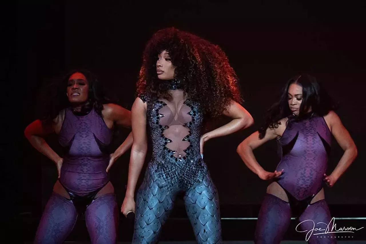 Image: Megan Thee Stallion gives Detroit a whole lot of ass and bad bitch energy on Hot Girl Summer Tour