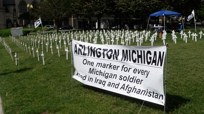 Memorial Day Arlington Michigan Display