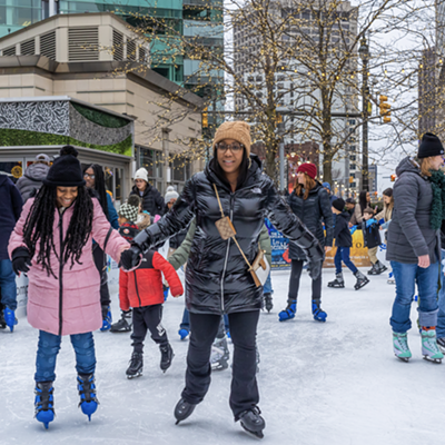 Ice skating at Campus Martius The return of the Campus Martius ice skating rink is what signifies that winter is here for Detroiters, and this year is its 20th season. Whether you have no experience and are bound to fall on your ass or you’re a figure skating champ, the activity will at least grant you some winter fun with family or friends. Admission is $12 for adults and $9 for kids 12 and under. If you need skates, rentals are an extra $6. The rink is open every day including holidays until March.