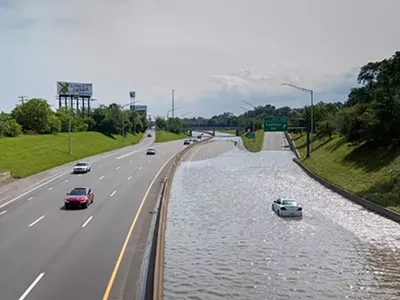 A flood watch is in effect until 8 p.m. on Wednesday.