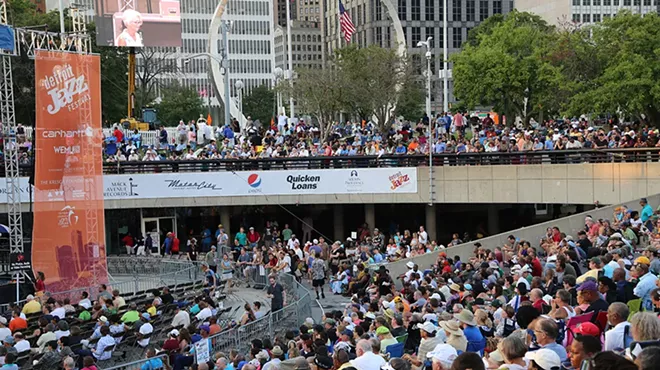 Detroit Jazz Fest will be held with a live audience in Hart Plaza for the first time since 2019.