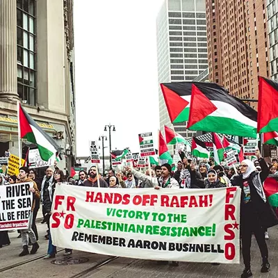 Image: Metro Detroiters join global day of action calling for ceasefire in Gaza