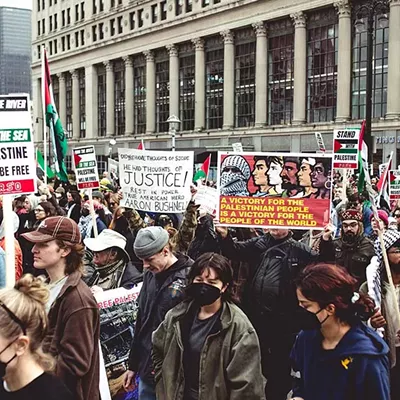 Image: Metro Detroiters join global day of action calling for ceasefire in Gaza