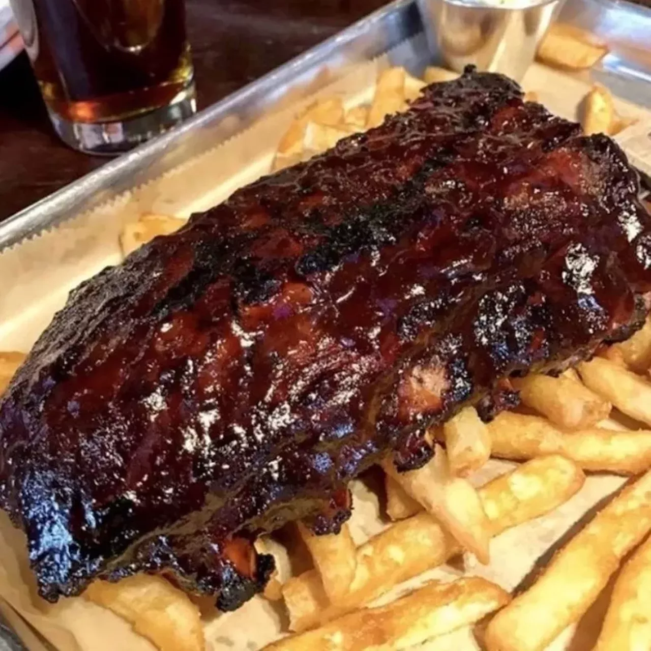 Best Bar Food (Washtenaw): Blue Tractor BBQ & Brewery 207 E. Washington St., Ann Arbor; 734-222-4095; bluetractor.net