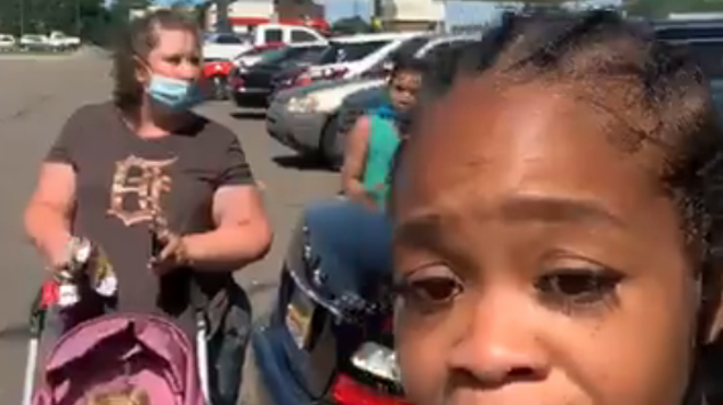 Metro Detroit's own 'Kroger Karen' prevents Black customer from leaving the parking lot in viral video