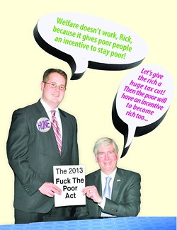 MICH. State GOP Hates the Poor