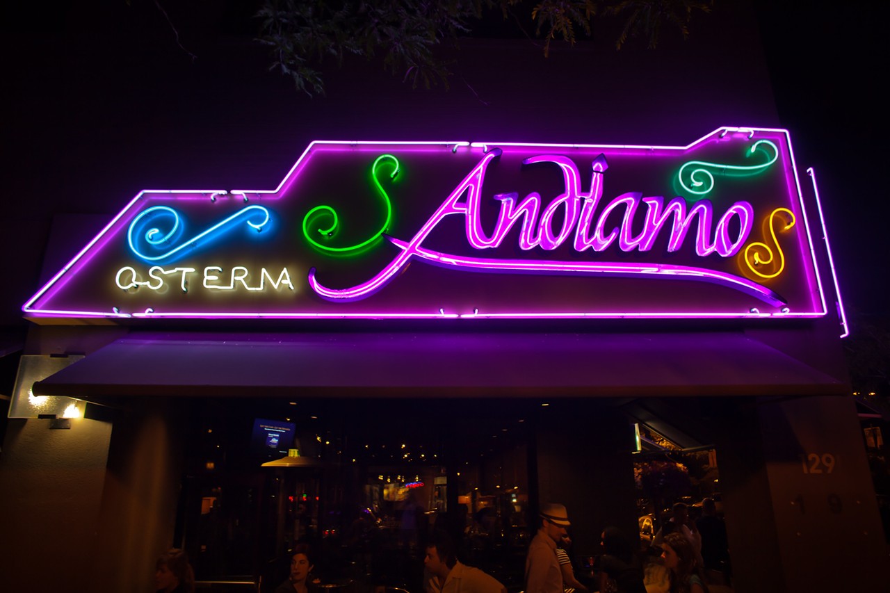 Andiamo
Multiple locations, andiamoitalia.com
Founded in 1989, this Warren-based Italian chain has five locations around metro Detroit, including in Detroit Metro Airport and the Renaissance Center.
