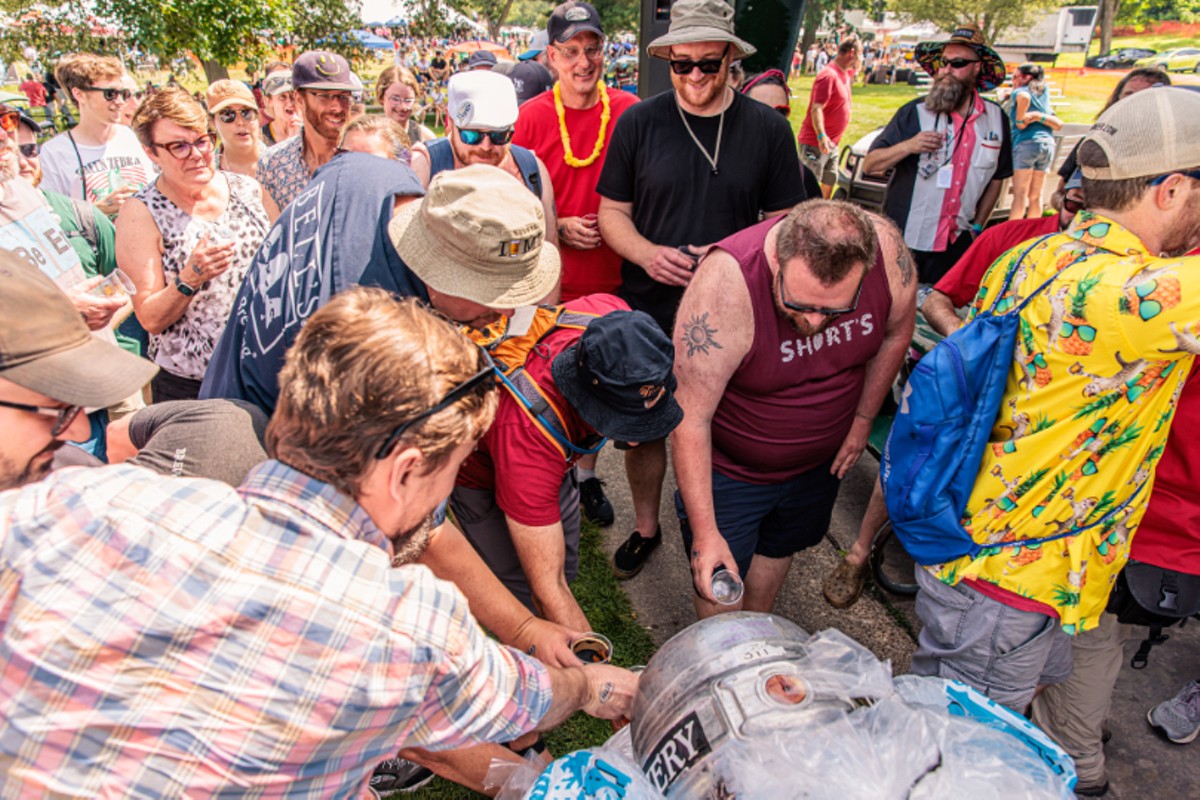 The two-day Michigan Beer Festival  showcases hundreds of beers from the state’s top breweries.