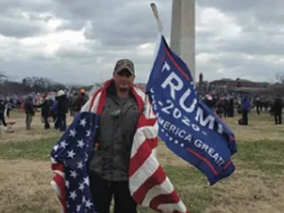 Image: Michigan man charged in Capitol insurrection 'among the most violent' rioters, prosecutors say