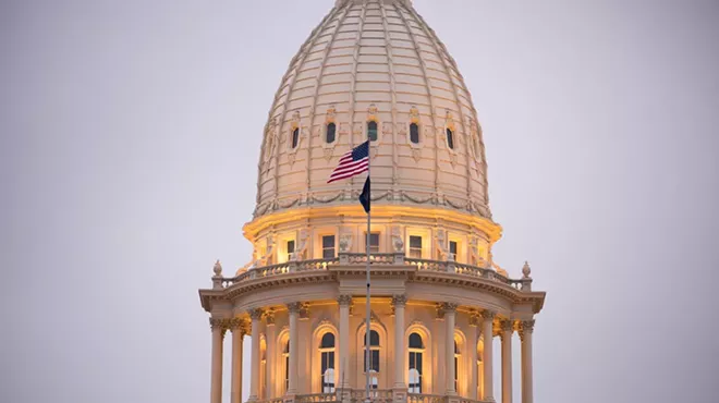 Michigan Capitol Building in Lansing.