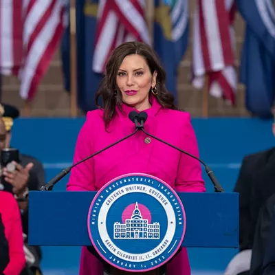 Image: Michigan’s Gov. Whitmer sworn in for second term following Democrats’ historic victory [PHOTOS]