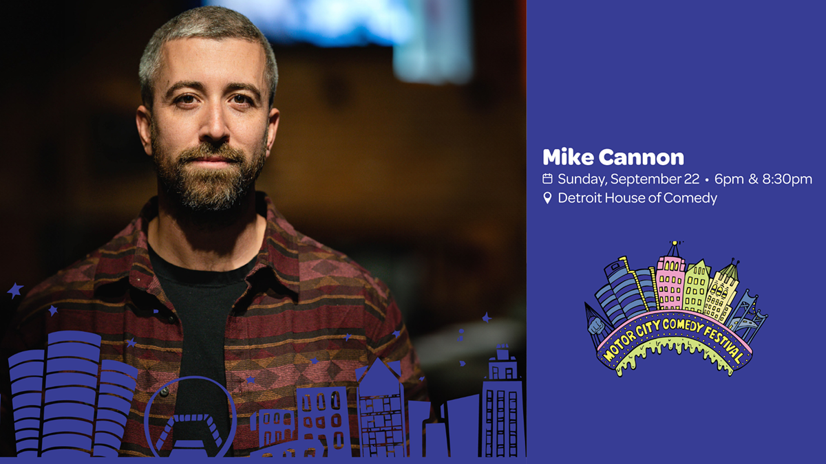 Mike Cannon at Motor City Comedy Festival