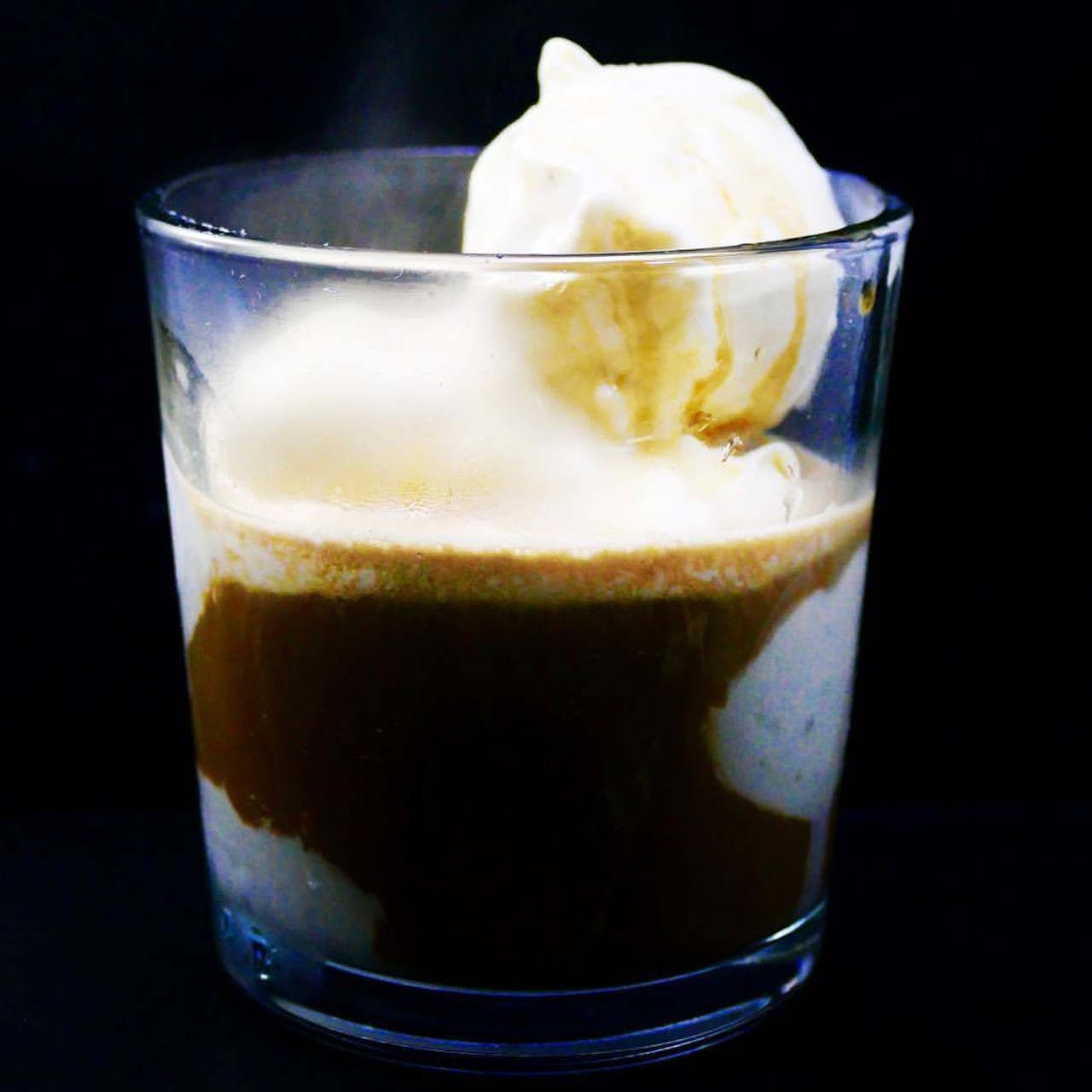 Affogato
Nice Modern Creamery aka Milkster Nitrogen Creamery
31055 John R Rd., Madison Heights; 248-802-7353
milkster.com
Sometimes we&#146;re in the mood for a sophisticated yet mind-blowing treat, and that&#146;s when we reach for Milkster&#146;s affogatos. The shop&#146;s amazing nitrogen ice cream meets fresh espresso in this cup of joy, and we wonder why we don&#146;t combine these two things all the time. Cozy up with your hot and cold treat and just be happy. 
Photo from Milkster Nitrogen Creamery / Facebook 